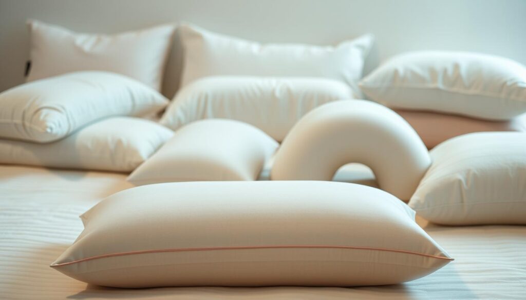 komfort spania różne rodzaje poduszek